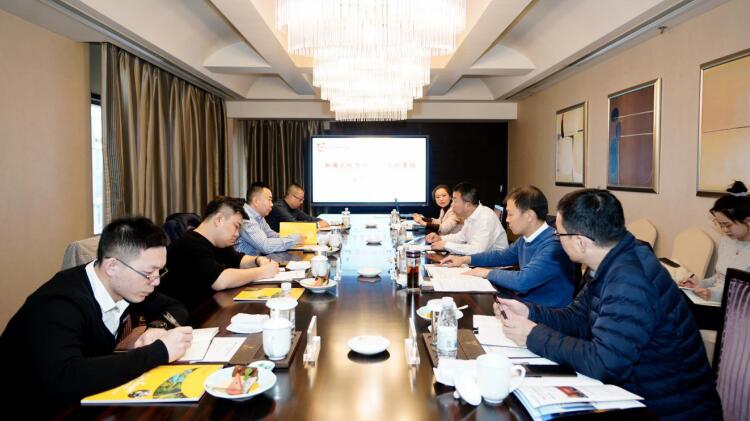 新疆大奖国际集团总经理王宏江来访交流